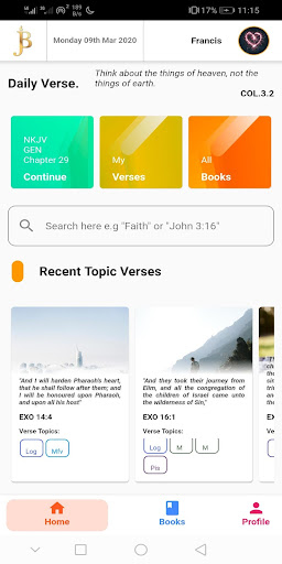 Journey Bible Screenshot 1 - AppWisp.com