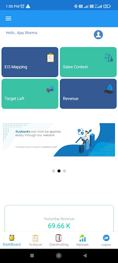 Sales Connect Screen 2