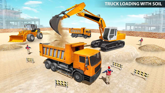 Heavy Sand Excavator Simulator: Road Construction for pc screenshots 1