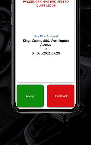iVcardo Global Driver One-App Screen 2