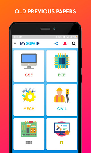 MySGPA Official - JNTUK Screen 2