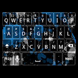 Blue Splatter Keyboard Skin icon