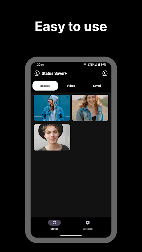 Status Saver + Screen 2
