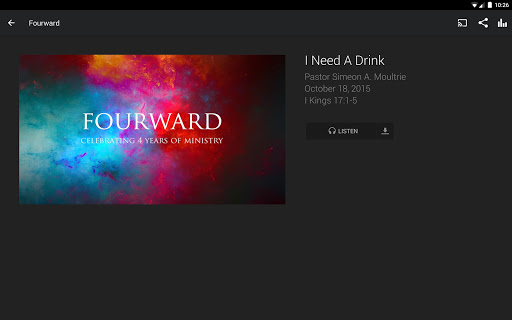 Screenshot of The Brook App