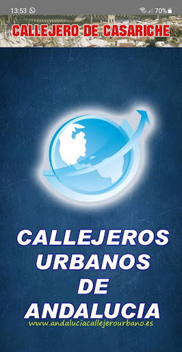 Android application Callejero de Casariche screenshort