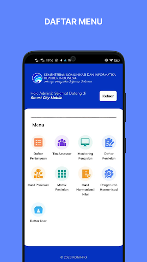 Self Assessment Smart City Screen 3