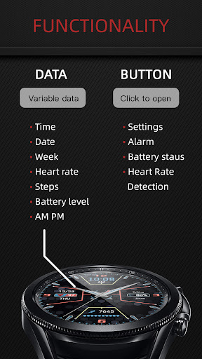 Light neon For Wear OS Screen 2