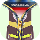 Mini Yellow Zipper Lock HD - Lock Screen icon