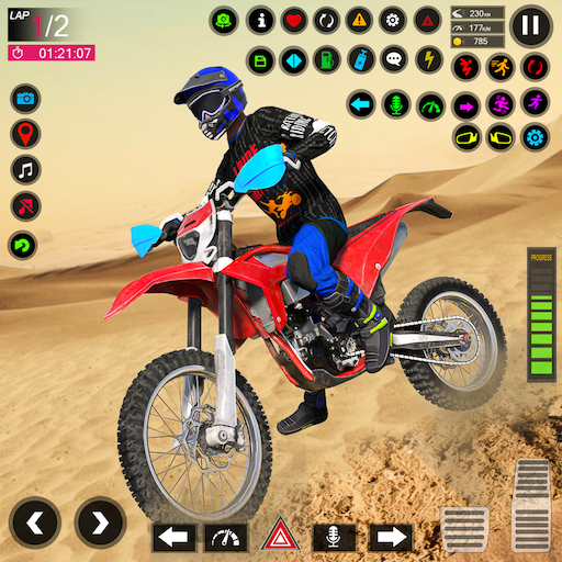 Dirt Bike Stunt Racing Games