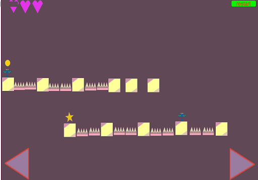 Bouncy yellow ball Screen 2