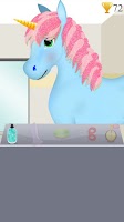 screenshot of unicorn fake video call game