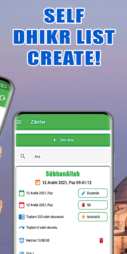 Digital Tasbeeh Dhikr Counter Screen 2