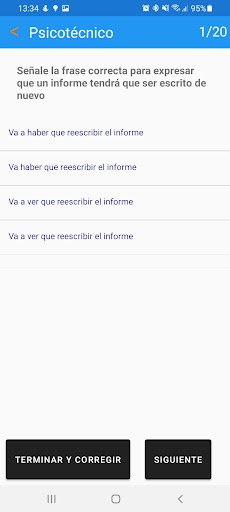 Test Oposicion Admin Screen 3