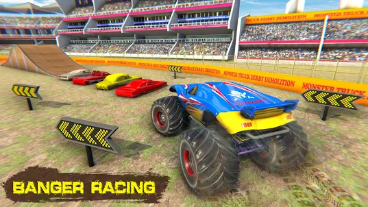 Monster Truck Derby Car Game