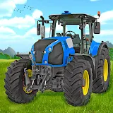 Real Big Tractor Farming Game icon