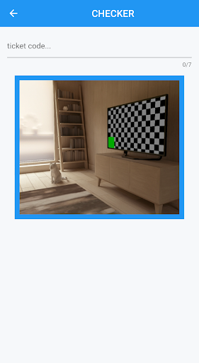 Articket QR Scanner Screen 2