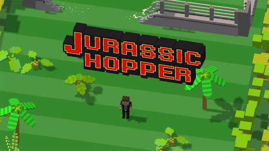 Jurassic Hopper: Crossy Dinosaur Shooter Game screenshots apk mod 5