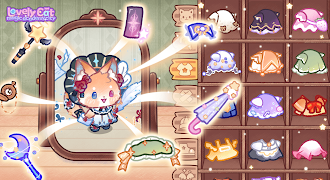 Game screenshot ラブリーキャット:魔法学園都市 mod apk