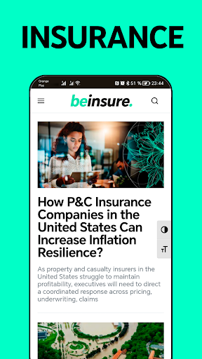 Android application Beinsure Insurance News screenshort
