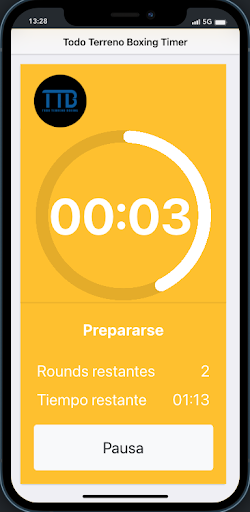 Todo Terreno Boxing Timer Screen 3