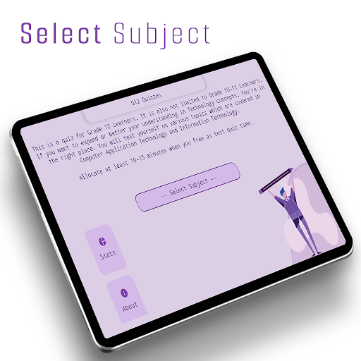 Android application G12 Quizzes screenshort