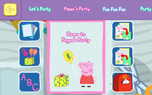 Peppa Pig: Capture d'écran de l'heure de la fête
