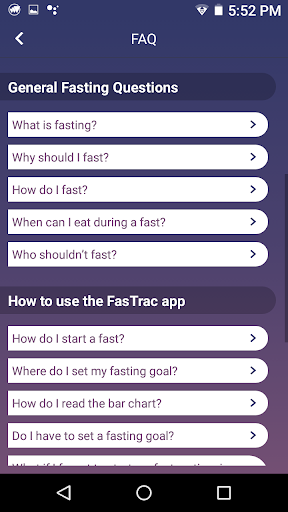 FasTrac - Fasting tracker