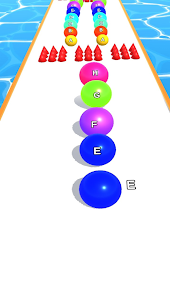 Abc alphabet ball run 3d game