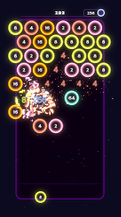 Neon Bubble Shooter 0.8 APK screenshots 6