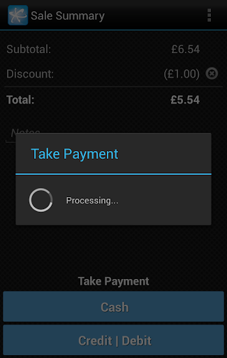 Elavon MobileMerchant Screen 3