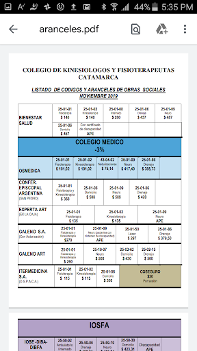 Col Kinesiologos y Fisiot de C Screen 3
