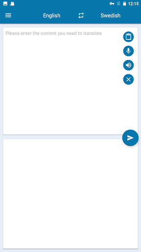 Swedish English Translation Screen 2