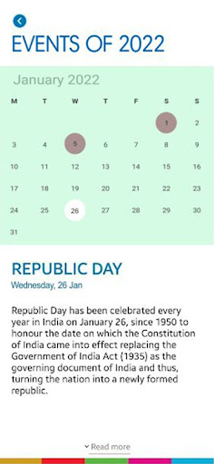 SDG Calendar Screenshot 4 - AppWisp.com