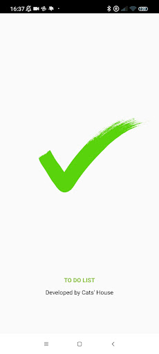 Android application To Do List screenshort