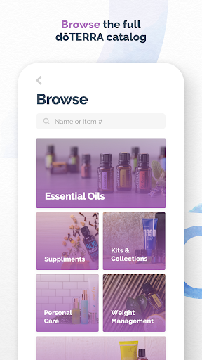 doTERRA Mobile Catalog Screen 3
