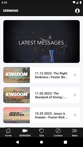 Android application Calvary Temple International screenshort