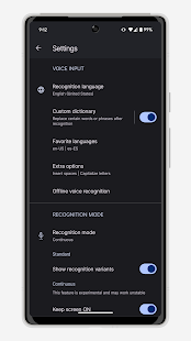 Write by Voice: Speech to Text Screenshot