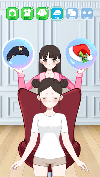 Left or right: Magic Dress up 0.5 APK + Mod (Unlimited money) untuk android