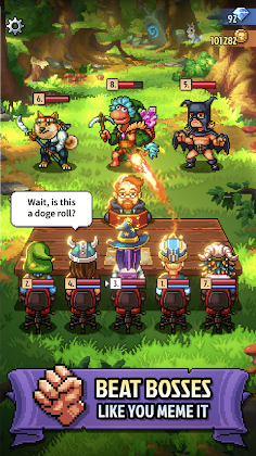 Knights of Pen and Paper 3 - Screenshot 1