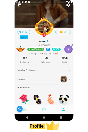 Miro Live - Room voice chat Screen 3