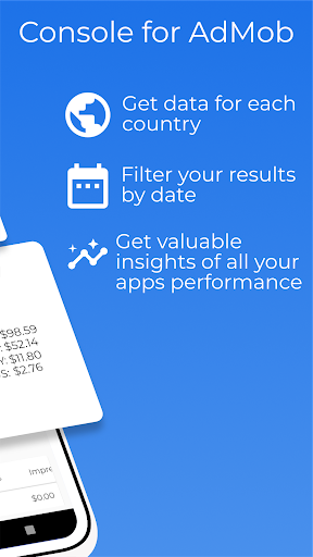 AdWave - Console for AdMob Screen 2