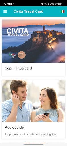 Travel Card Experience Screen 2