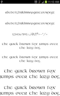 Old English Font Message Maker Screenshot