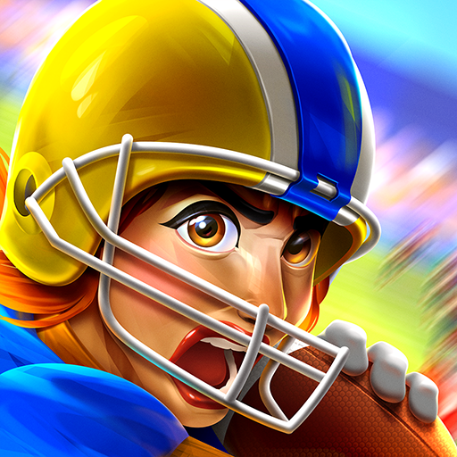 Girl’s Touchdown: 3D Football logo