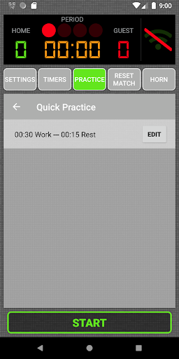 Scoreclock Screen 3