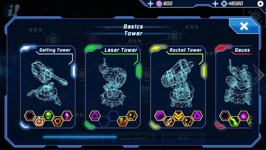 Sci-Fi Tower Defense Module TD v2.00 MOD APK (UNLIMITED TOWER | NO ADS) 12