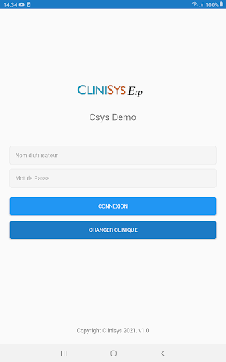 Clinisys Gmao Screen 3