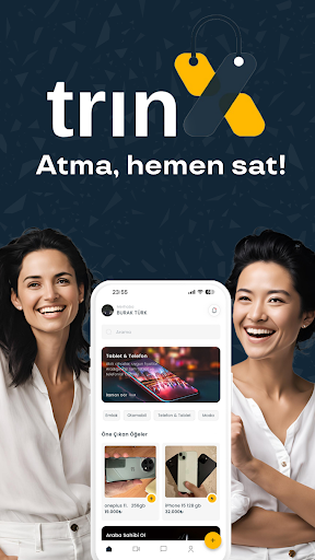 Android application trinx: İkinci El Al Ve Sat screenshort