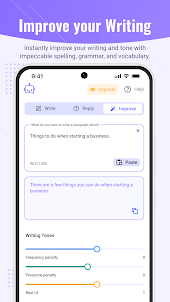 Chat AI Writing assistant