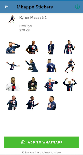 Mbappé Stickers